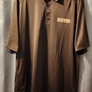 NFL Cleveland Browns Dri-Fit Polo Shirt - XL